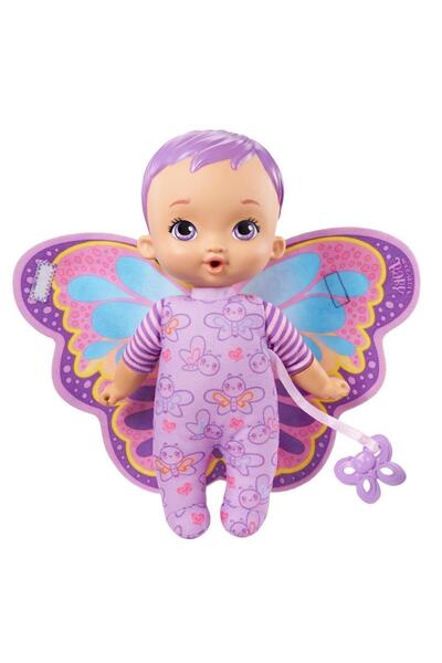 My Garden Baby İlk Kelebek Bebeğim Mor Saçlı Hbh39