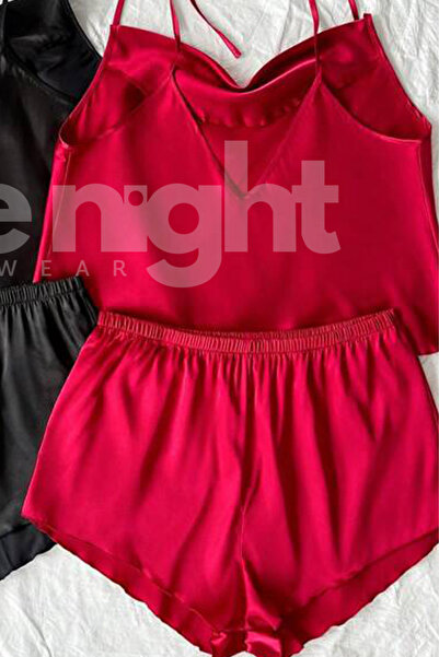 Veille Pajama Set Shorts Nightgown Dressing Gown Set