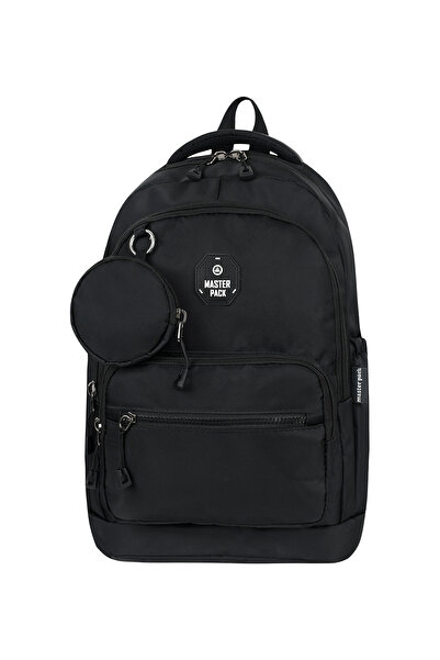 Çınka Bags Rucsac de lux din țesătură hidrofugă din satin de mărime mare pent...