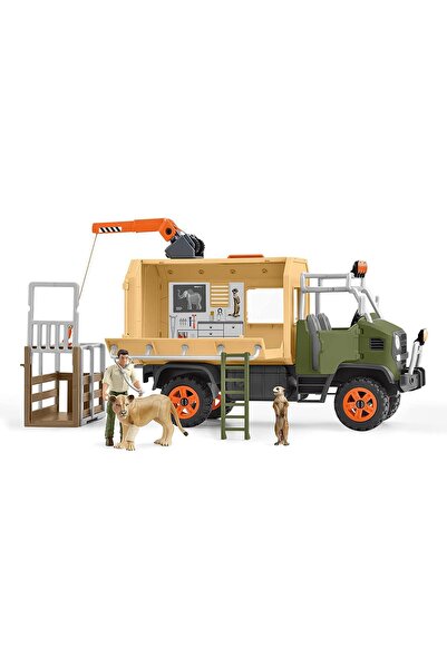 SCHLEICH Hayvan Kurtarma Kamyonu 42475