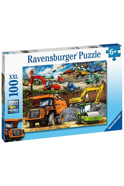 RAVENSBURGER 100 Piece Puzzle Trucks 129737