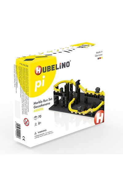Hubelino مجموعة Pi Marble Run Gausskanone (70 قطعة)440006