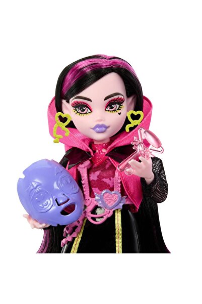mattel Monster High Series 3 Neon Frights Draculara HNF78 Lisanslı Ürün