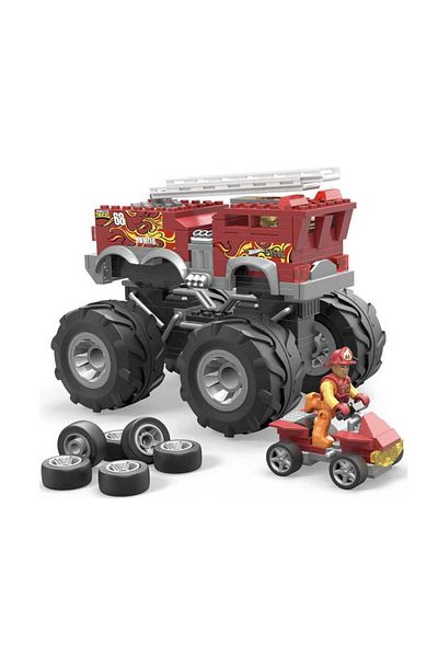 HOT WHEELS Mega Monster Truck Fire Truck Hhd19