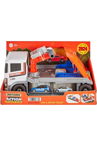 Matchbox Camion de remorcare și reparații pentru șoferi de acțiune Hry43