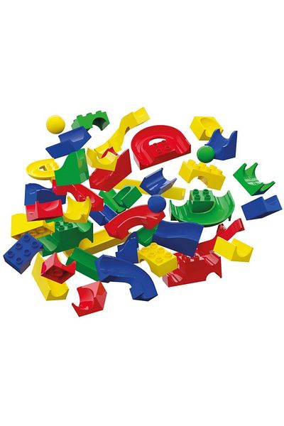 Hubelino مجموعة إنشاء عنصر العمل Marble Run (128 قطعة)420381