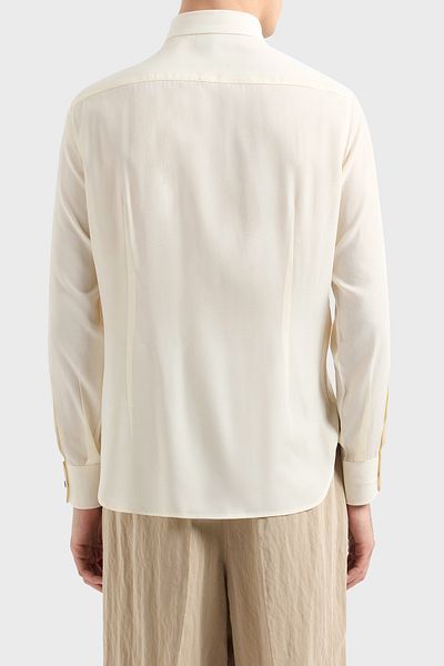 Emporio Armani Regular Fit Logo Shirt Men's Shirt