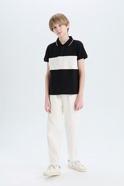 DeFacto Boy's Carrot Fit Gabardine Trousers E2218A825Sm