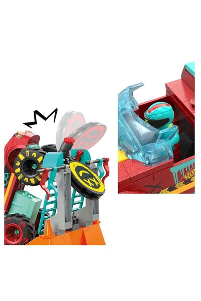 HOT WHEELS Mega Smash N Crash Demo Derby Extreme Çarpışma Seti Hng53