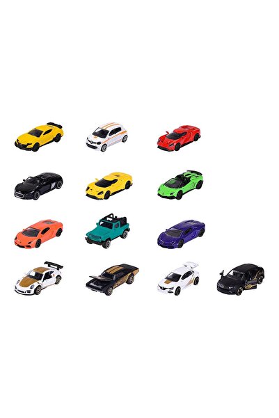 Majorette Street Metal Die-cast 1:64 Altın Seri Araba Seti 212054032