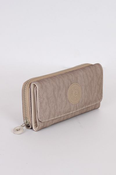 MILANOFOX Crinkle Fabric Functional Women's Wallet - Snap Closure, Zippered Multi-Compartment Card Holder Accessory