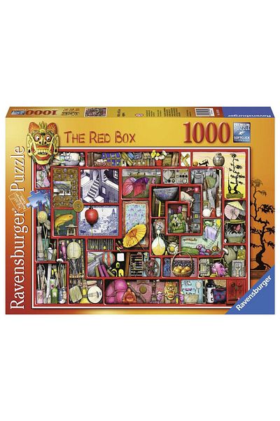 RAVENSBURGER 1000 Piece Puzzle Colin Thompson Cabinet198917