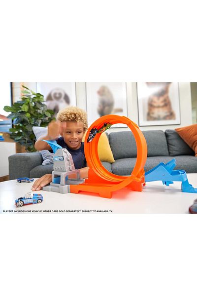 HOT WHEELS Championship Track Racing Set Gbf81-gtv13