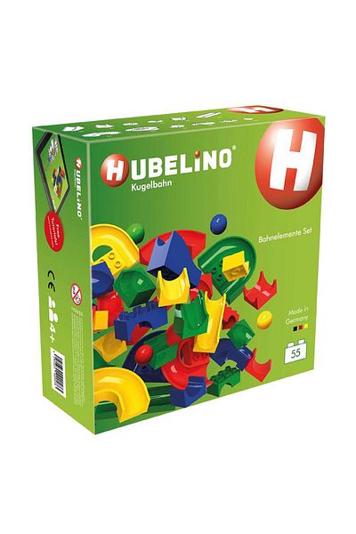 Hubelino مجموعة إنشاء عنصر تشغيل الرخام المكونة من 55 قطعة -420473