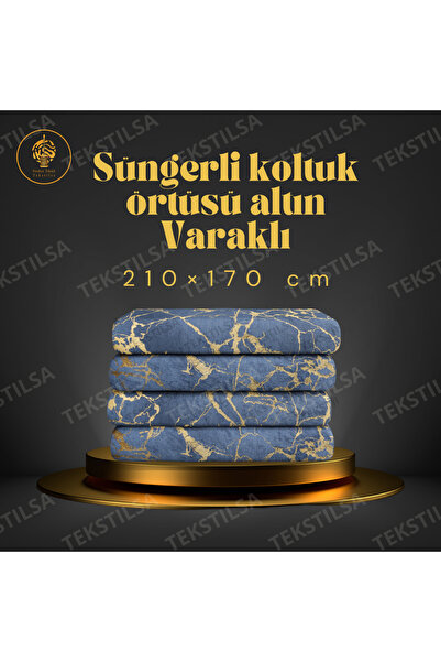 Tekstilsa غطاء أريكة سرير أريكة موضة جديدة مزخرف باللون الذهبي المدخن غطاء مق...