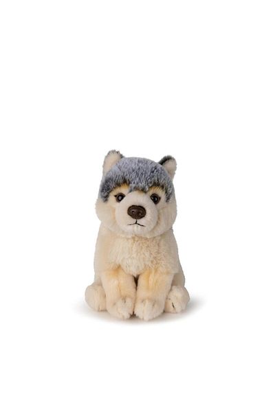 ToysAll Bon Ton Toys WWF Sitting Wolf Plush Toy 15 cm - 6"15190028