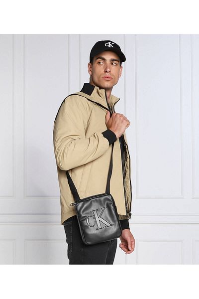 Calvin Klein Ck Logo Reporter Bag