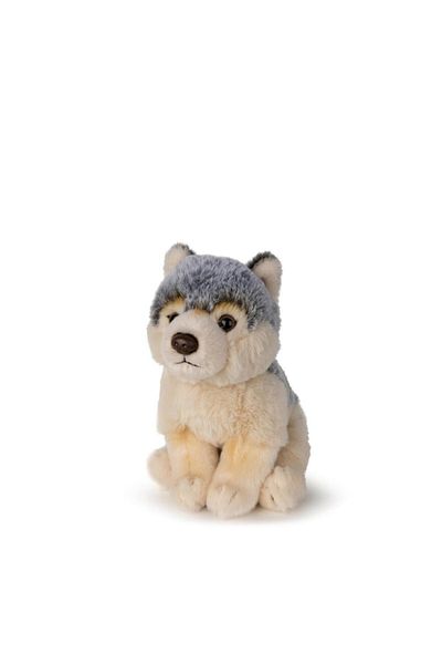 ToysAll Bon Ton Toys WWF Sitting Wolf Plush Toy 15 cm - 6"15190028