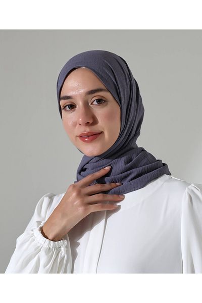 Berel Moda Γκρι τζαζ σάλι