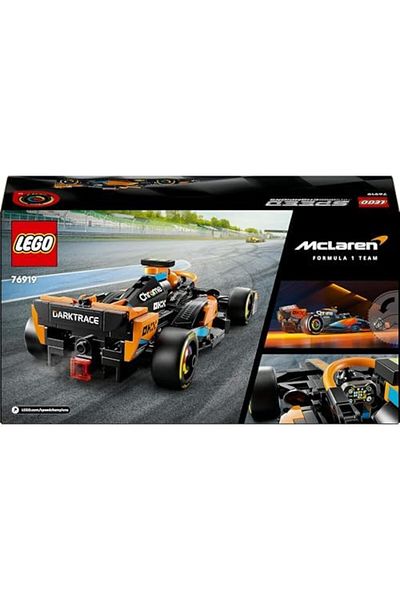 STOREMAX Svtcrt Speed Champions 2023 Mclaren Formula One Race Car Set 76919-9 Years Old and Above Children