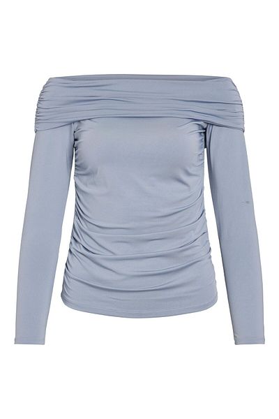 VILA Off Shoulder Top Langarm