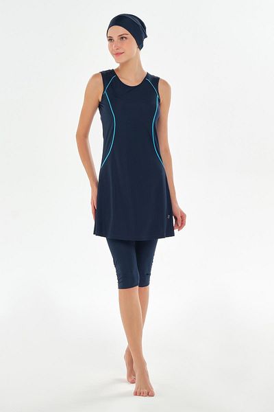 ROZAMAY Maly Sleeveless Hijab Swimsuit 3610