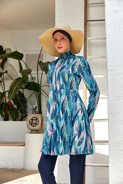 ROZAMAY Norma Long Sleeve Hijab Swimsuit 3114