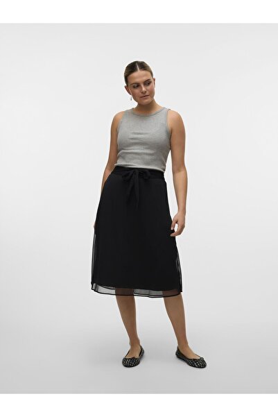 Vero Moda Rock VMCLEMENTINE Hohe Taille Midirock