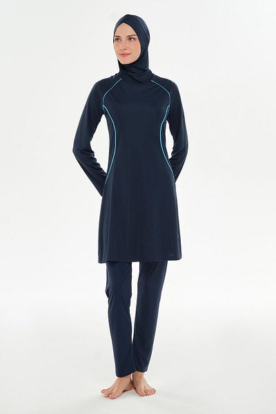 ROZAMAY Long Sleeve Hijab Swimsuit