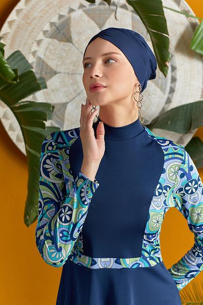 ROZAMAY Dolly Long Sleeve Hijab Swimsuit 3118
