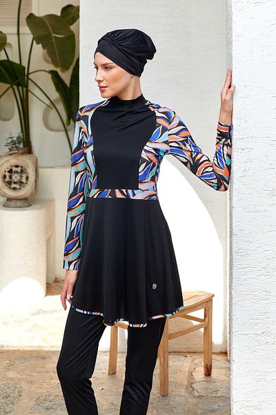 ROZAMAY Halle Long Sleeve Hijab Swimsuit 3117