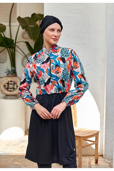 ROZAMAY Valentina Long Sleeve Hijab Swimsuit 3401