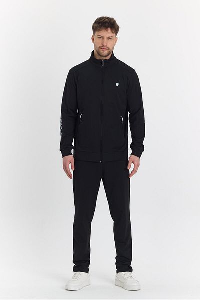 Marco Ferry Men's Tracksuit Set - Raised Diver Black 5726-S