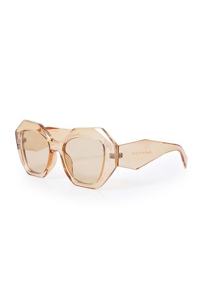 TomyHelf Nude Color Stylish Design Women's Sunglasses - Pr Frame Glass