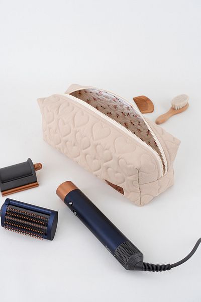 estrella paris БЕЖОВА Чанта за пътуване Dyson Airwrap Heart XL - За всички ваши стилизиращи прически