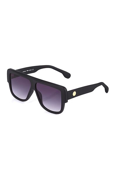 TomyHelf Ae2019C2B4535 Black Bone Geometric Frame Women's Sunglasses