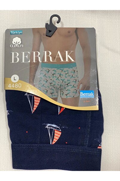 NİVEMESHOME Ανδρικό μπόξερ από βαμβάκι Lycra με σχέδιο ιστιοπλοΐας Nivemeshom...