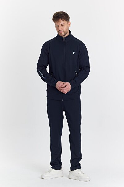 Marco Ferry Şardonlu Dalgıç Erkek Eşofman Takımı Lacivert 5726-L