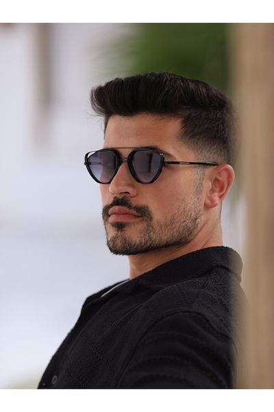 TomyHelf Geometric Frame Unisex Sunglasses