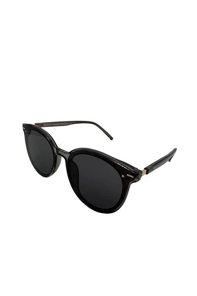 TomyHelf Gray Frame Black Glass Unisex Sunglasses