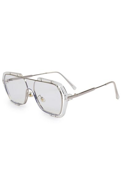 TomyHelf Unisex Blue Light Protective Glasses with Clear Glass Clear Frame