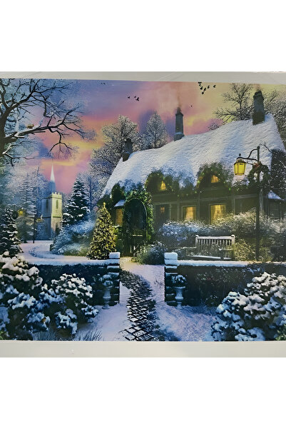 EleganTShoP 5D Yapışan Boncuk Goblen 30 x 40 cm Mozaik Tablo Pano 60726