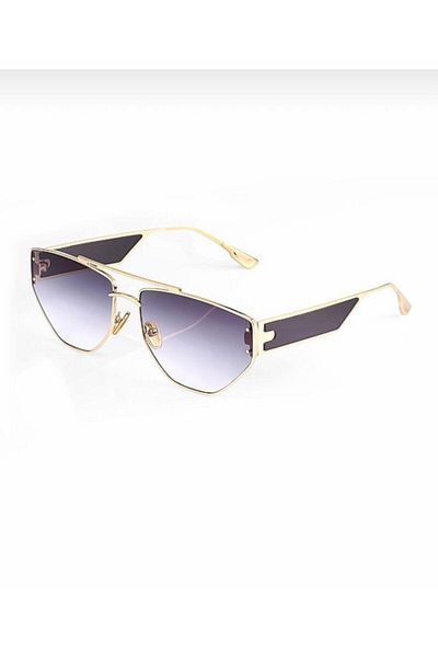 TomyHelf Ae2005c3b4453 Smoked Gold Color Frame Geometric Women's Sunglasses