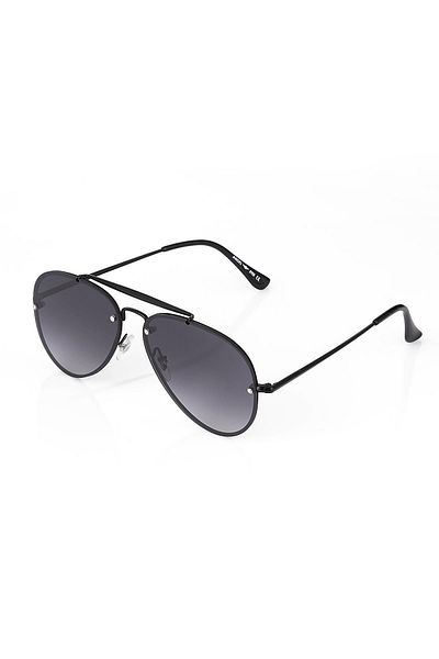 TomyHelf Black Drop Design Women's Sunglasses - Blue Frame Glass