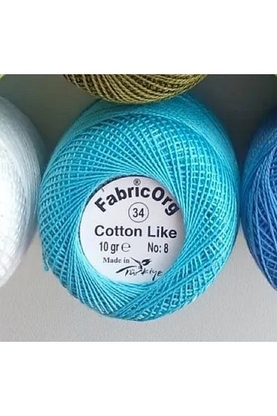 fabricorg Etamine-Chimney Algodón Yarn - Single Ball - Number 34 Color