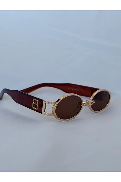 KANDEMİR Oval Vintage Glasses
