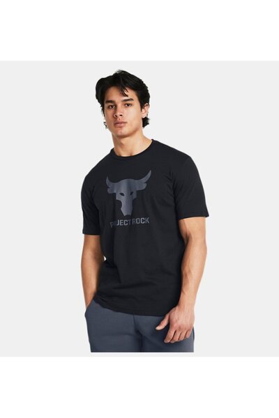 Under Armour Erkek UA Project Rock Brahma Bull Kısa Kollu Tişört  1383191-001