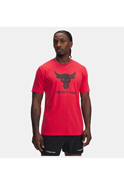 Under Armour Erkek UA Project Rock Brahma Bull Kısa Kollu T-shirt 1383191-989