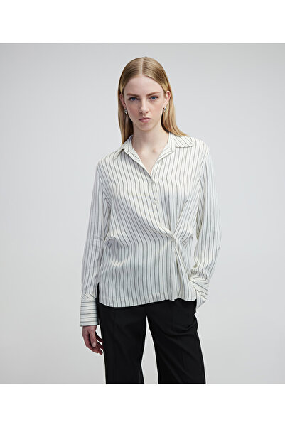 MISS IPEKYOL Asimetrik düğmeli gömlek
