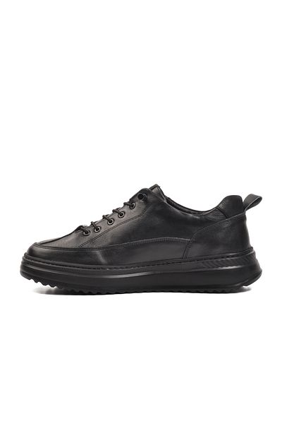 Pierre Cardin Μαύρα ανδρικά παπούτσια casual